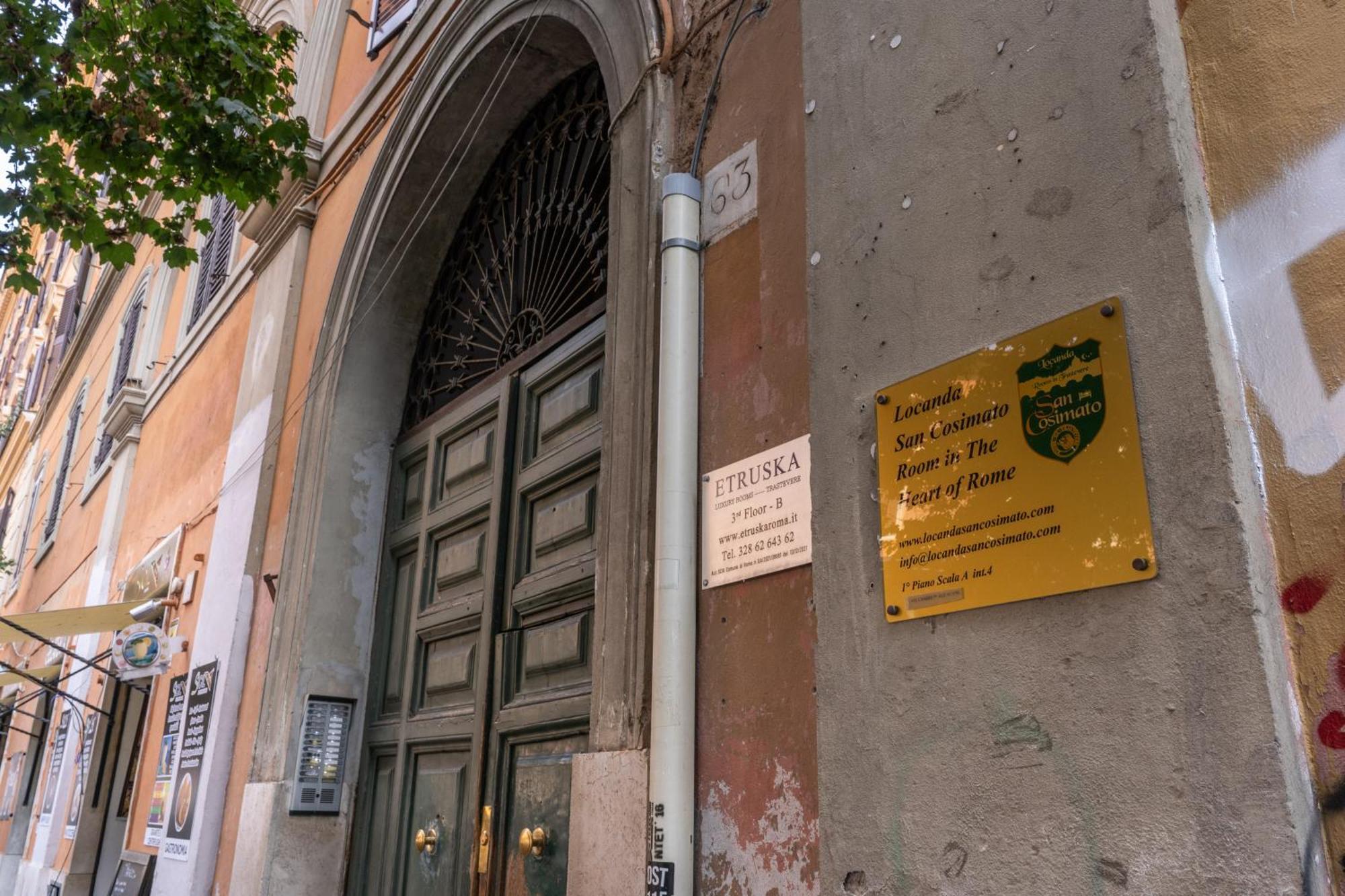 Locanda San Cosimato Roma Exterior foto